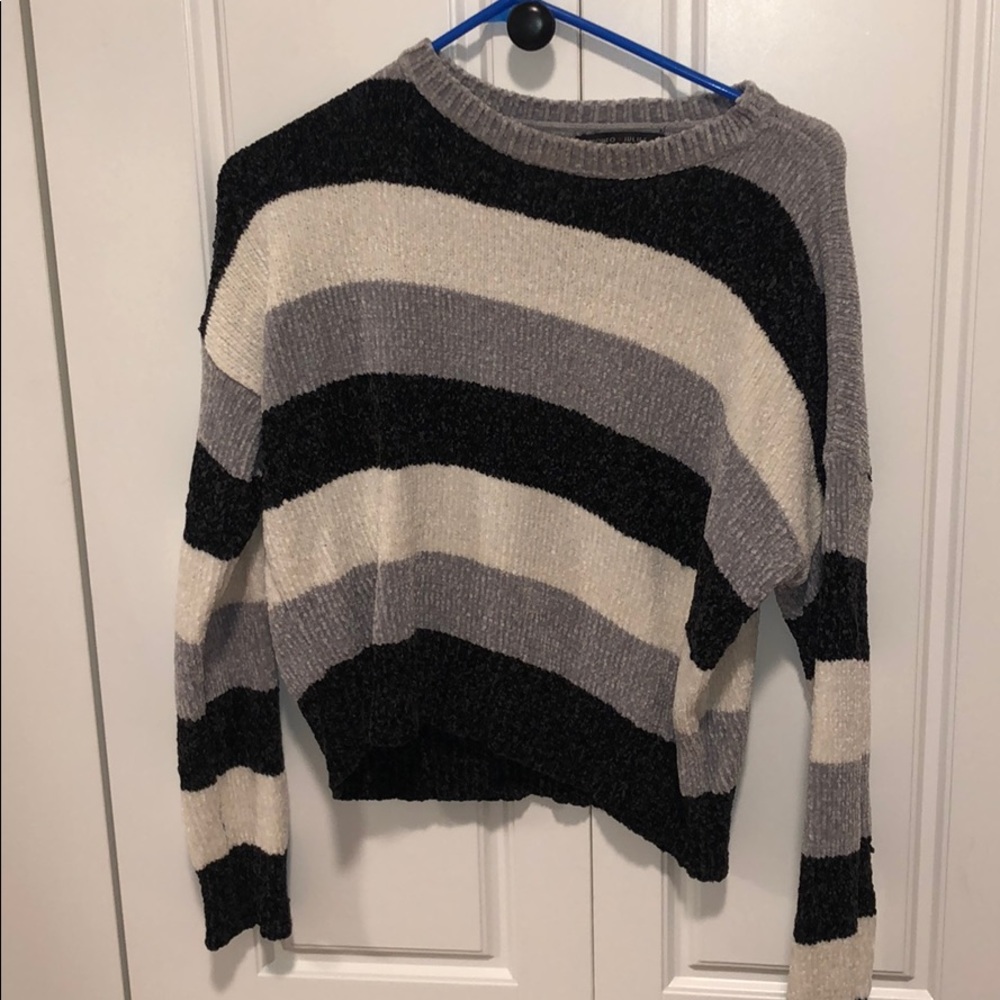 Super cozy striped sweater